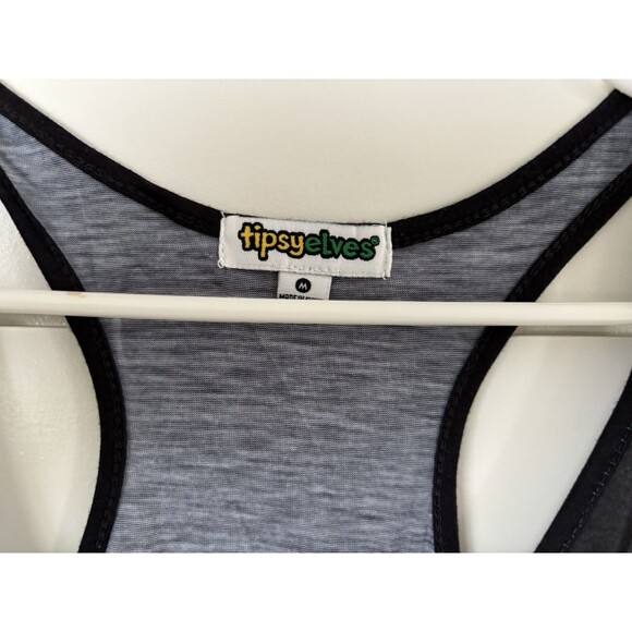 TRANS PRIDE FLAG RACERBACK TANK TOP Size Medium - Picture 4 of 4